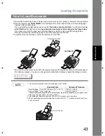 Предварительный просмотр 43 страницы Panasonic Panafax UF-6200 Operating Instructions Manual