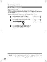 Предварительный просмотр 50 страницы Panasonic Panafax UF-6200 Operating Instructions Manual