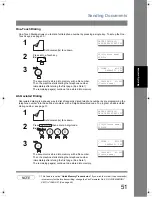 Предварительный просмотр 51 страницы Panasonic Panafax UF-6200 Operating Instructions Manual