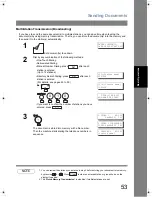 Предварительный просмотр 53 страницы Panasonic Panafax UF-6200 Operating Instructions Manual