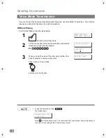 Предварительный просмотр 60 страницы Panasonic Panafax UF-6200 Operating Instructions Manual