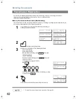 Предварительный просмотр 62 страницы Panasonic Panafax UF-6200 Operating Instructions Manual