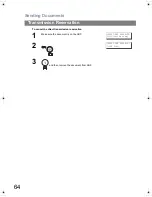 Предварительный просмотр 64 страницы Panasonic Panafax UF-6200 Operating Instructions Manual