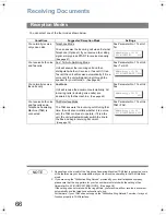 Предварительный просмотр 66 страницы Panasonic Panafax UF-6200 Operating Instructions Manual