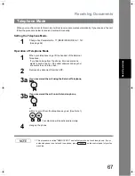 Предварительный просмотр 67 страницы Panasonic Panafax UF-6200 Operating Instructions Manual