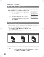 Предварительный просмотр 74 страницы Panasonic Panafax UF-6200 Operating Instructions Manual