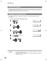 Предварительный просмотр 78 страницы Panasonic Panafax UF-6200 Operating Instructions Manual