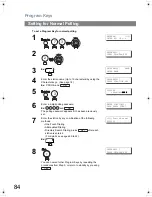 Предварительный просмотр 84 страницы Panasonic Panafax UF-6200 Operating Instructions Manual