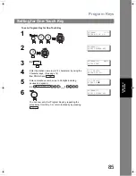 Предварительный просмотр 85 страницы Panasonic Panafax UF-6200 Operating Instructions Manual