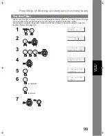 Предварительный просмотр 99 страницы Panasonic Panafax UF-6200 Operating Instructions Manual