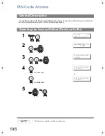 Предварительный просмотр 106 страницы Panasonic Panafax UF-6200 Operating Instructions Manual