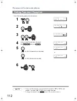 Предварительный просмотр 112 страницы Panasonic Panafax UF-6200 Operating Instructions Manual