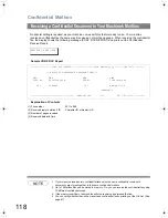 Предварительный просмотр 118 страницы Panasonic Panafax UF-6200 Operating Instructions Manual