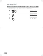 Предварительный просмотр 126 страницы Panasonic Panafax UF-6200 Operating Instructions Manual