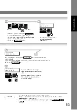 Предварительный просмотр 63 страницы Panasonic Panafax UF-7000 Fax Manual