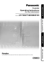 Preview for 1 page of Panasonic Panafax UF-7000 Network Connection