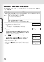 Preview for 10 page of Panasonic Panafax UF-7000 Network Connection