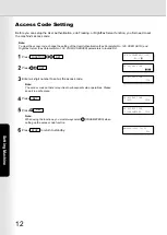 Preview for 12 page of Panasonic Panafax UF-7000 Network Connection