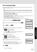 Предварительный просмотр 21 страницы Panasonic Panafax UF-7000 Network Connection