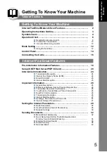 Preview for 5 page of Panasonic Panafax UF-7000 Operating Instructions Manual