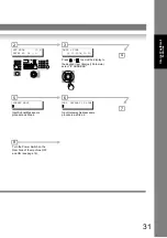 Предварительный просмотр 31 страницы Panasonic Panafax UF-7000 Operating Instructions Manual