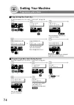 Предварительный просмотр 74 страницы Panasonic Panafax UF-7000 Operating Instructions Manual