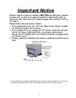 Preview for 3 page of Panasonic Panafax UF-7000 Service Handbook