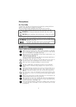 Предварительный просмотр 5 страницы Panasonic Panafax UF-7000 Service Manual