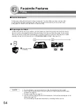 Предварительный просмотр 54 страницы Panasonic Panafax UF-7100 Operating Instructions Manual