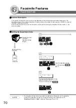 Предварительный просмотр 70 страницы Panasonic Panafax UF-7100 Operating Instructions Manual