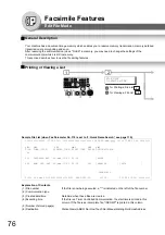 Предварительный просмотр 76 страницы Panasonic Panafax UF-7100 Operating Instructions Manual