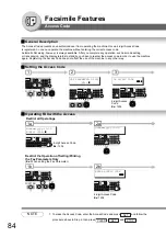 Предварительный просмотр 84 страницы Panasonic Panafax UF-7100 Operating Instructions Manual