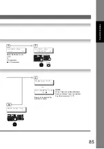 Предварительный просмотр 85 страницы Panasonic Panafax UF-7100 Operating Instructions Manual