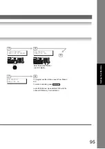 Предварительный просмотр 95 страницы Panasonic Panafax UF-7100 Operating Instructions Manual