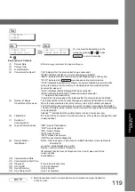 Предварительный просмотр 119 страницы Panasonic Panafax UF-7100 Operating Instructions Manual