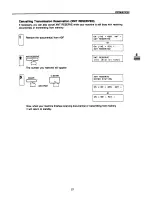 Предварительный просмотр 31 страницы Panasonic Panafax UF-733 User Manual