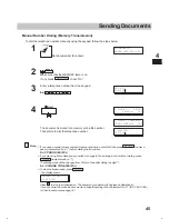 Предварительный просмотр 49 страницы Panasonic Panafax UF-744 User Manual