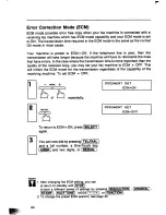 Предварительный просмотр 47 страницы Panasonic Panafax UF-750 User Manual