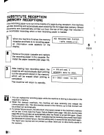 Предварительный просмотр 72 страницы Panasonic Panafax UF-750 User Manual