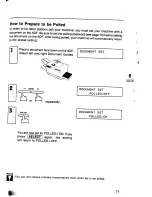 Предварительный просмотр 74 страницы Panasonic Panafax UF-750 User Manual