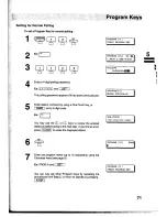 Предварительный просмотр 73 страницы Panasonic Panafax UF-755 User Manual