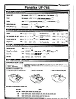 Preview for 4 page of Panasonic Panafax UF-766 User Manual