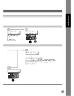 Preview for 85 page of Panasonic Panafax UF-7950 Facsimile Manual