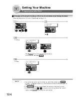 Preview for 104 page of Panasonic Panafax UF-7950 Facsimile Manual