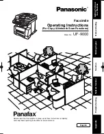 Panasonic Panafax UF-9000 Operating Instructions Manual preview