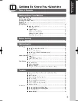 Preview for 5 page of Panasonic Panafax UF-9000 Operating Instructions Manual