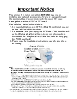 Preview for 3 page of Panasonic Panafax UF-9000 Service Handbook