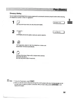 Preview for 33 page of Panasonic Panafax UF-S1 User Manual