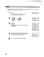 Preview for 40 page of Panasonic Panafax UF-S1 User Manual