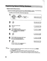 Preview for 50 page of Panasonic Panafax UF-S1 User Manual